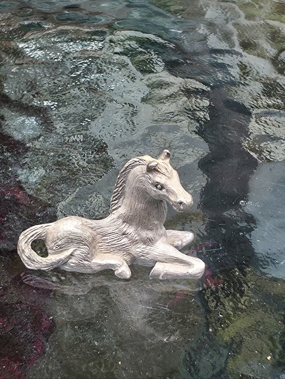 Spoontiques Pewter Resting Foal